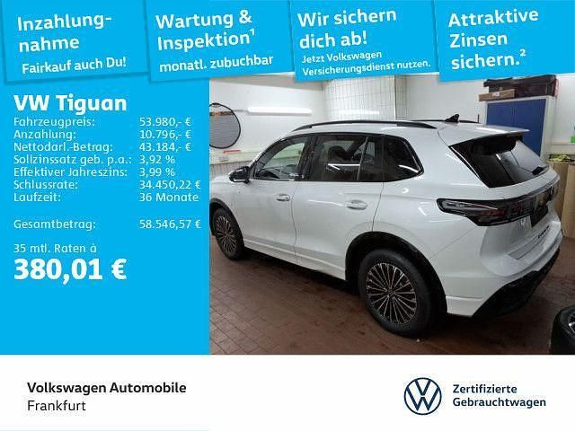 Oryxweiß perlmutteffekt Gebraucht 2025 VW Tiguan R-line SUV | 53.980 € (Etwas zu teuer) - Bild 1/4