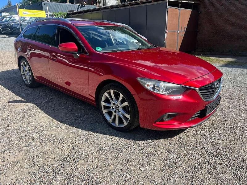 Rot Gebraucht 2013 Mazda 6 Kombi | 3.699 € (Fairer Preis) - Bild 1/4