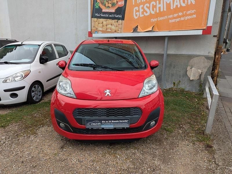 Rot Gebraucht 2014 Peugeot 107 Active Kleinwagen | 3.990 € (Fairer Preis) - Bild 1/4