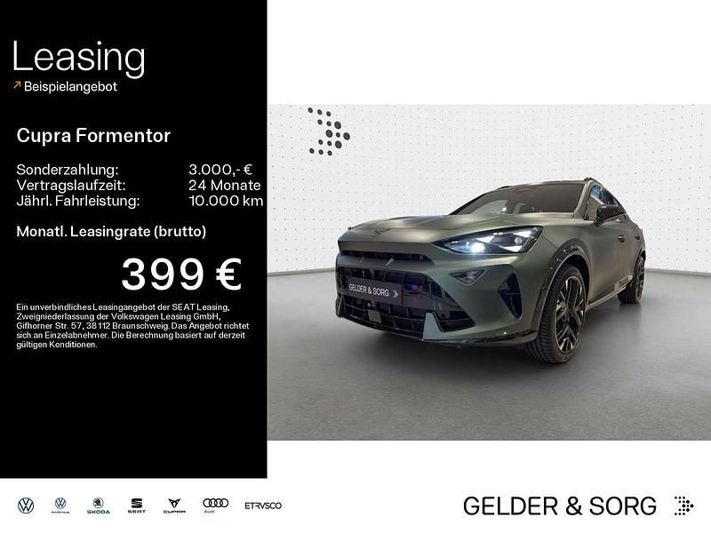 Neu Cupra Formentor VZ 333 PS (244 kW) 2025 Rio green matt SUV