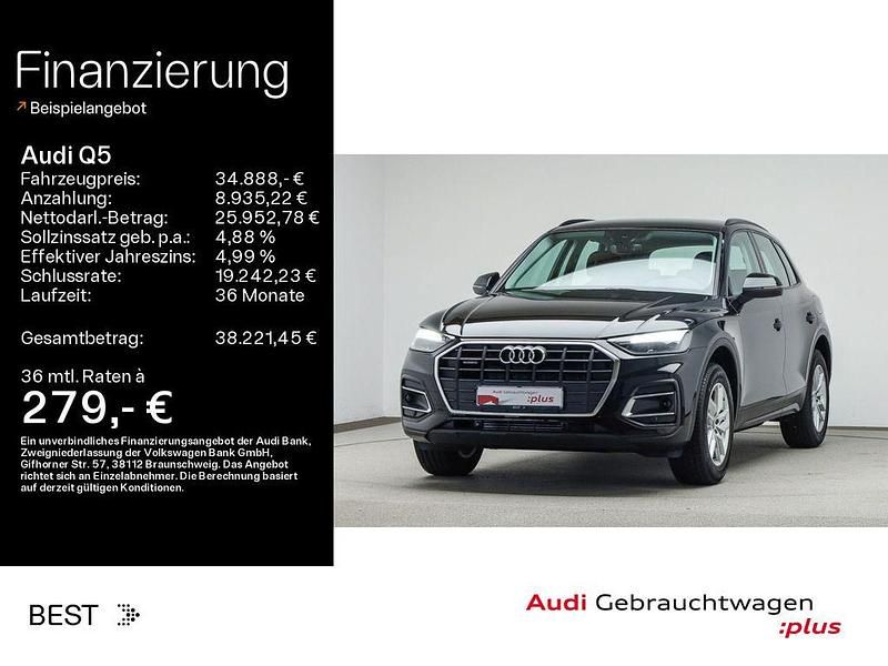 Brillantschwarz Gebraucht 2023 Audi Q5 SUV | 34.888 € - Bild 1/4