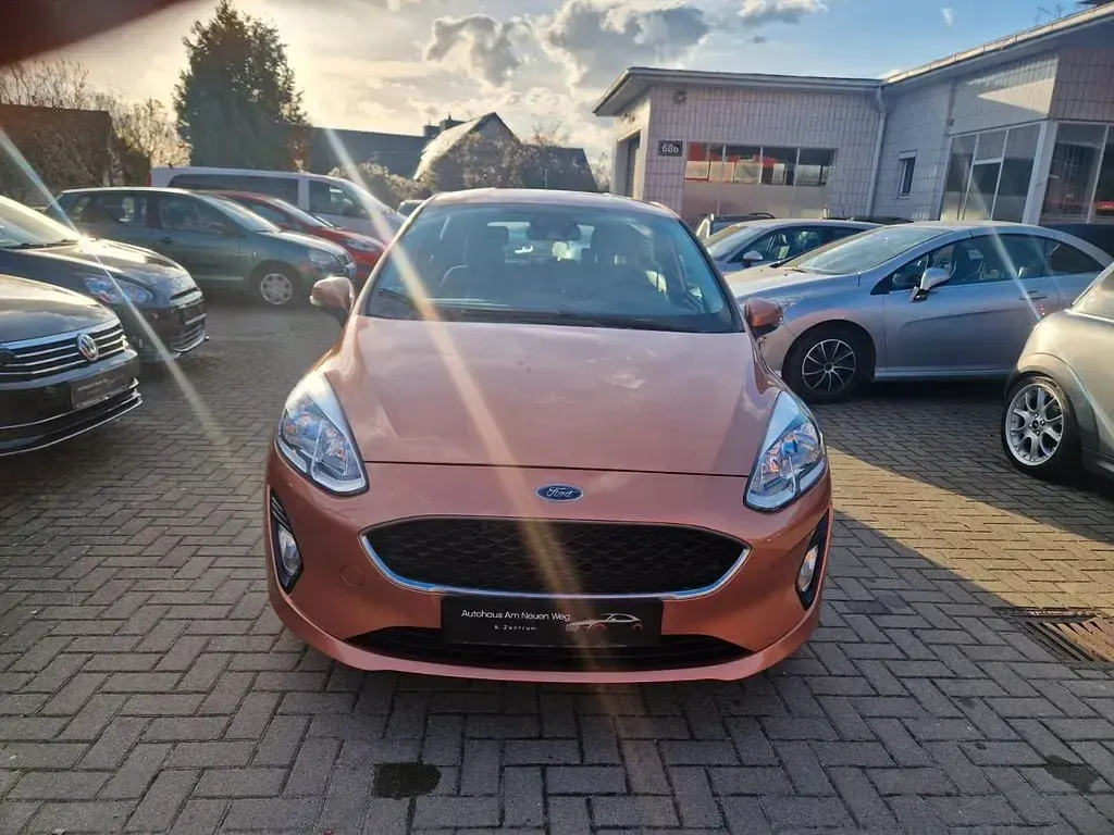 Gebraucht Ford Fiesta Titanium 86 PS (63 kW) 2018 Braun Kleinwagen