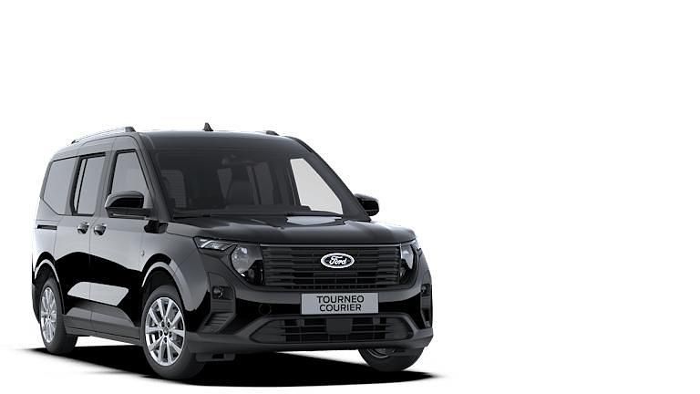 Agate black metallic Gebraucht 2024 Ford Tourneo Courier Titanium Van / Kleinbus | 29.932 € (Teuer) - Bild 1/1