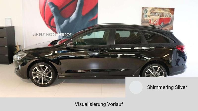 Gebraucht Hyundai i30 GO! 99 PS (72 kW) 2024 Shimmering silver meta... Kombi