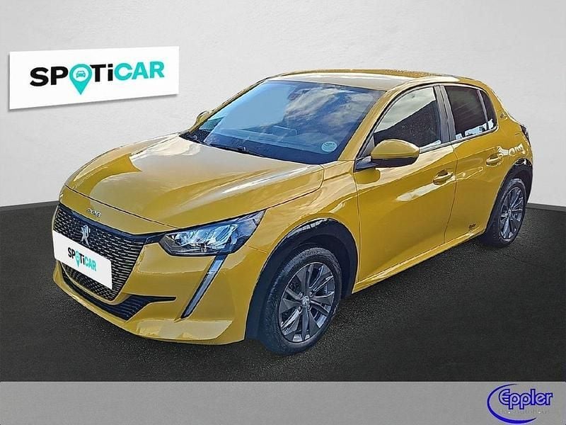 Gelb Gebraucht 2021 Peugeot e-208 Active Kleinwagen | 14.290 € (Fairer Preis) - Bild 1/4