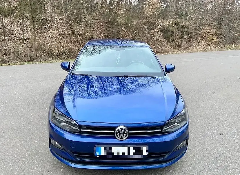 Gebraucht VW Polo 116 PS (85 kW) 2018 Blau Kleinwagen