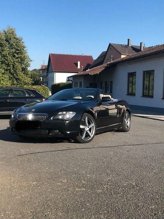 Schwarz Gebraucht 2006 BMW 650 Cabriolet Cabrio | 11.000 € (Fairer Preis) - Bild 1/4