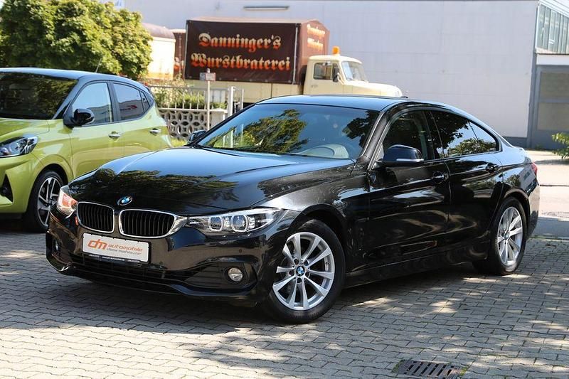 Schwarz Gebraucht 2020 BMW 418 Gran Coupé Advantage Coupé | 22.490 € (Teuer) - Bild 1/4