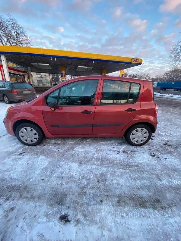 Brugt Renault Modus 88 HK (64 kW) 2005 Rød MPV