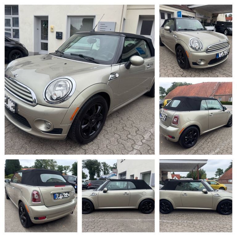 Silber Gebraucht 2009 Mini Cooper Cabriolet Pepper Cabrio | 5.999 € (Guter Preis) - Bild 1/4