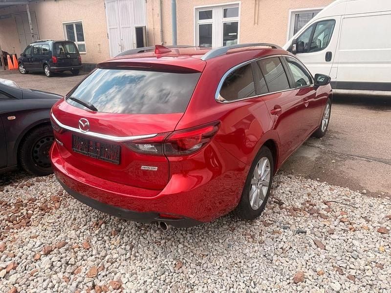 Gebraucht Mazda 6 Exclusive-Line 150 PS (110 kW) 2015 Rot Kombi
