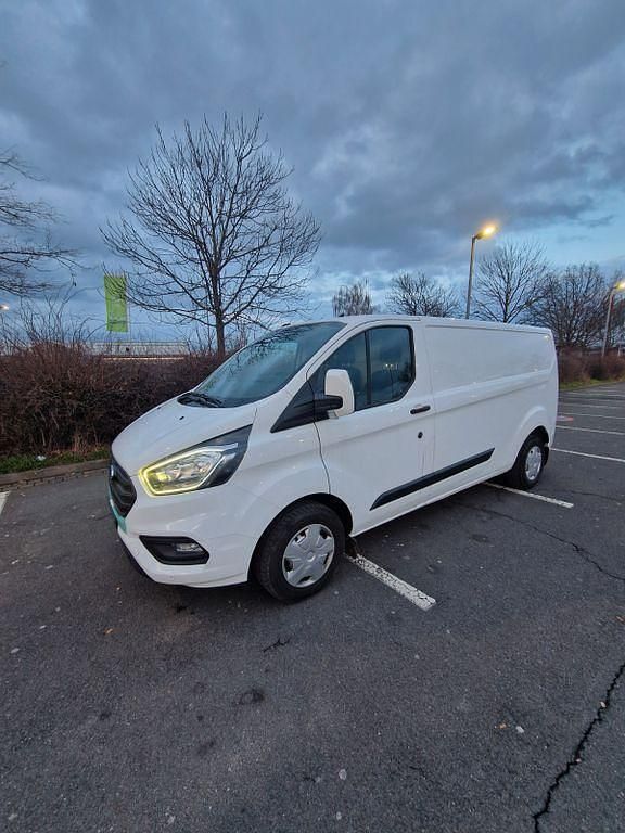 Gebraucht Ford Transit Custom Trend 131 PS (96 kW) 2021 Weiß Van / Kleinbus