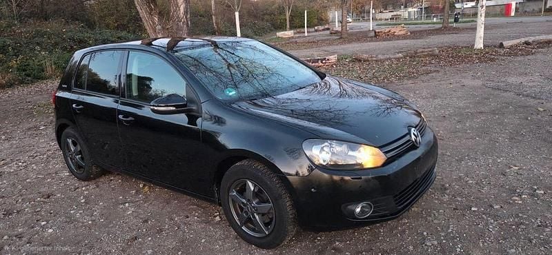 Gebraucht VW Golf VI Team 80 PS (58 kW) 2010 Schwarz Kleinwagen