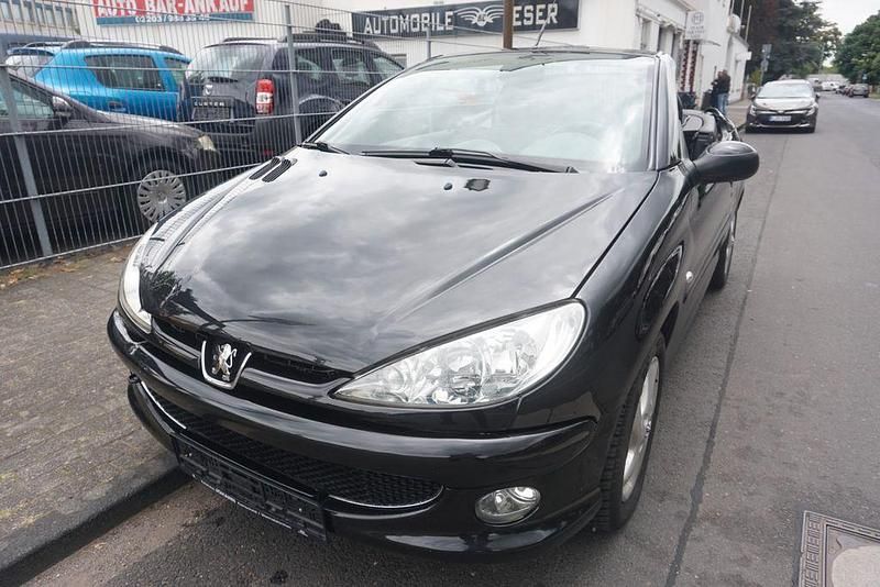 Schwarz Gebraucht 2005 Peugeot 206 CC Filou Cabrio | 1.599 € (Fairer Preis) - Bild 1/4