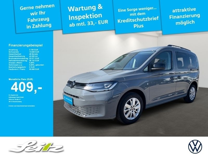Pure grey Gebraucht 2023 VW Caddy Life Van / Kleinbus | 30.838 € (Fairer Preis) - Bild 1/3