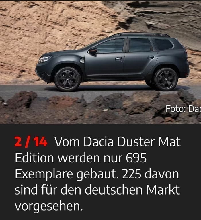 Schwarz Gebraucht 2023 Dacia Duster Extreme SUV | 22.500 € (Fairer Preis) - Bild 1/4