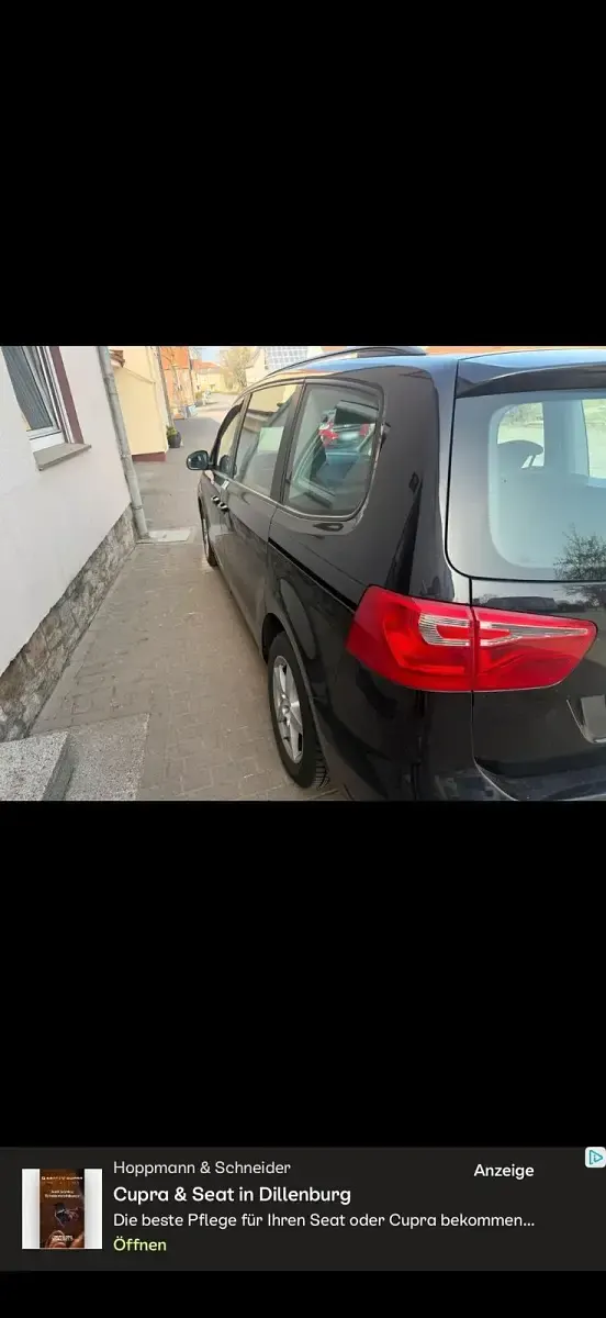 Brugt Seat Alhambra 140 HK (102 kW) 2011 Sort MPV