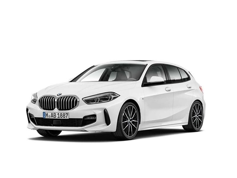 Weiss Gebraucht 2022 BMW 120 M Sport Kleinwagen | 24.516 € (Superpreis) - Bild 1/4