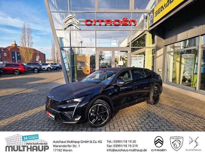 Schwarz perla nera metallicla Gebraucht 2025 Peugeot 408 GT GT Limousine | 29.940 € (Fairer Preis) - Bild 1/4