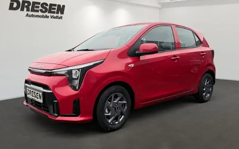 Ny Kia Picanto Vision 68 HK (50 kW) 2026 Rød Hatchback