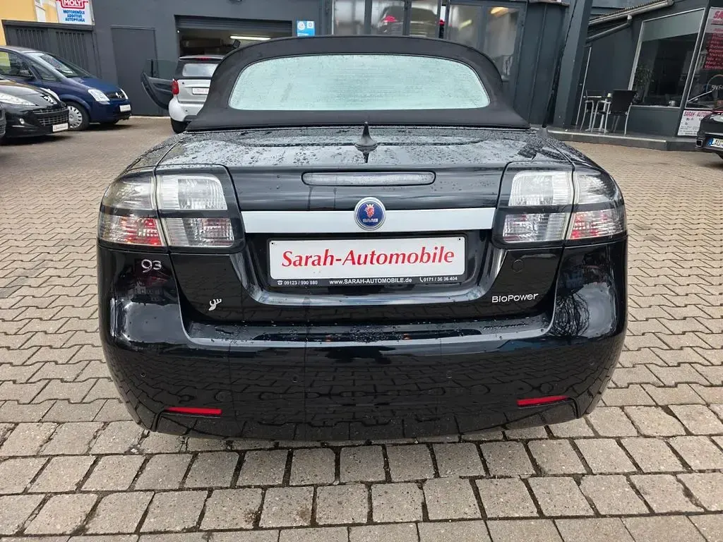 Gebraucht Saab 9-3 Cabriolet Vector 196 PS (144 kW) 2008 Schwarz Cabrio