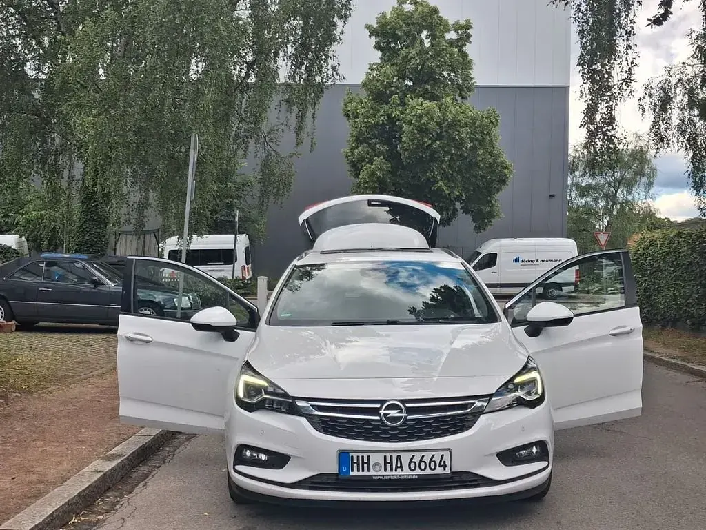 Gebraucht Opel Astra Business 110 PS (80 kW) 2019 Weiß Kombi