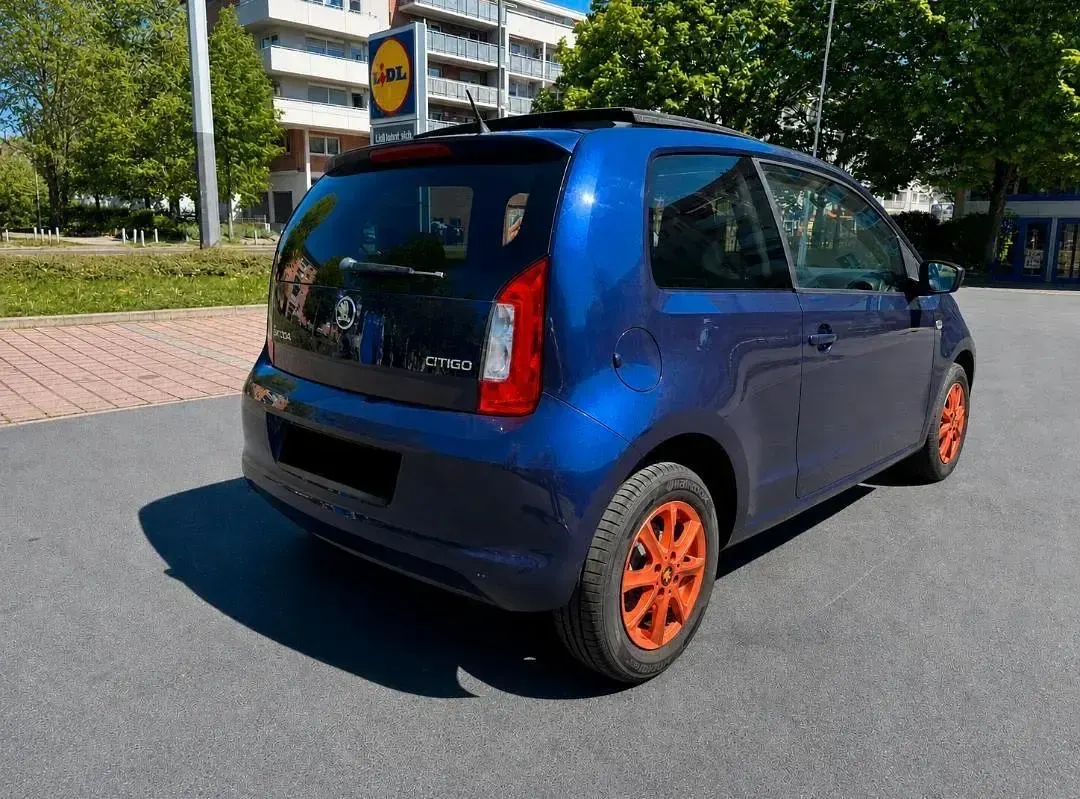 Brugt Skoda Citigo Ambition 75 HK (55 kW) 2015 Blå Hatchback