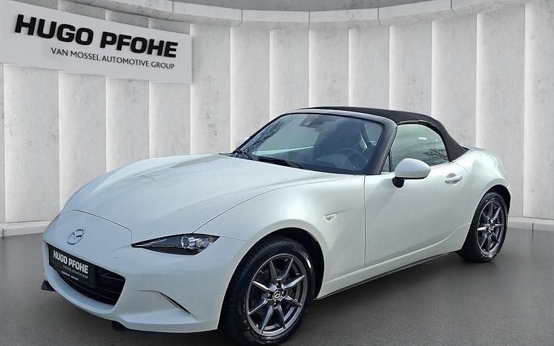Gebraucht Mazda MX5 Prime-Line 132 PS (97 kW) 2020 Weiß Cabrio
