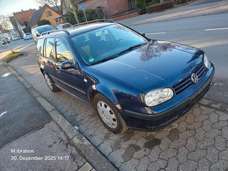 Schwarz Gebraucht 2000 VW Golf IV Edition Kombi | 1.550 € (Guter Preis) - Bild 1/4