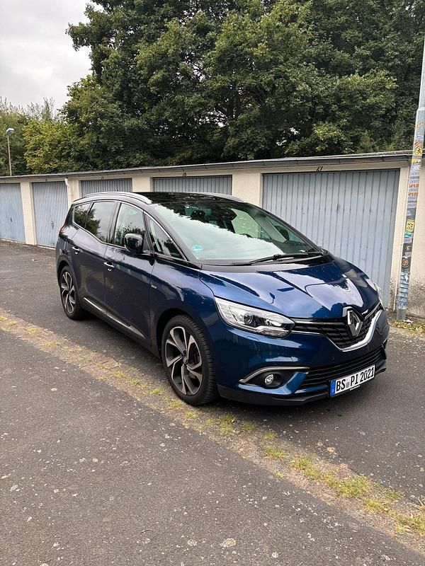 Blau Gebraucht 2019 Renault Grand Scénic IV Bose Edition Van / Kleinbus | 13.999 € (Superpreis) - Bild 1/4