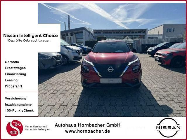 Fuji sunset red Gebraucht 2025 Nissan Juke N-Connecta SUV | 28.875 € (Teuer) - Bild 1/4