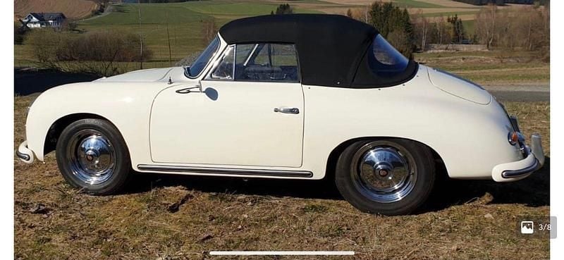 Gebraucht Porsche 356 75 PS (55 kW) 1958 Weiß Cabrio
