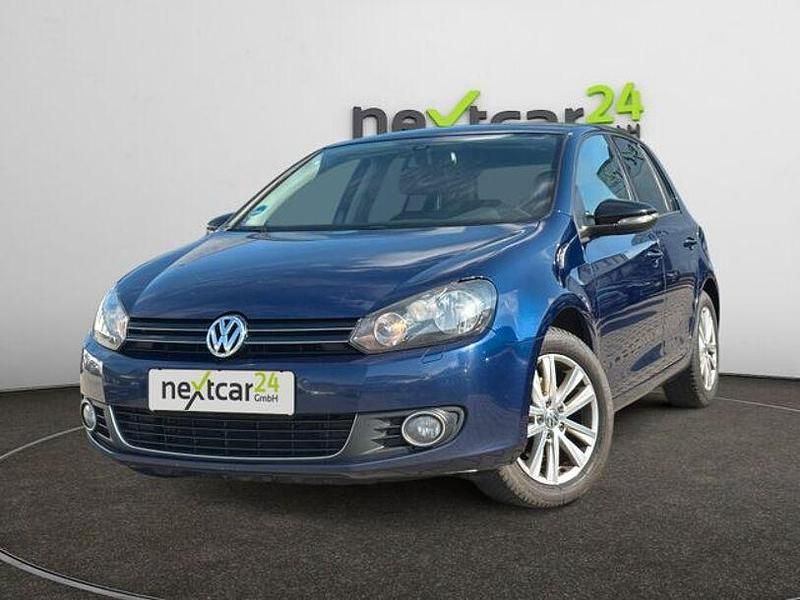 Gebraucht VW Golf VI Trendline 105 PS (77 kW) 2011 Shadow blue Kleinwagen