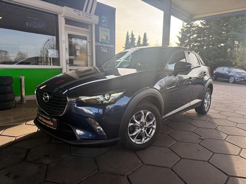 Blau Gebraucht 2017 Mazda CX-3 Exclusive-Line SUV | 11.990 € (Guter Preis) - Bild 1/3