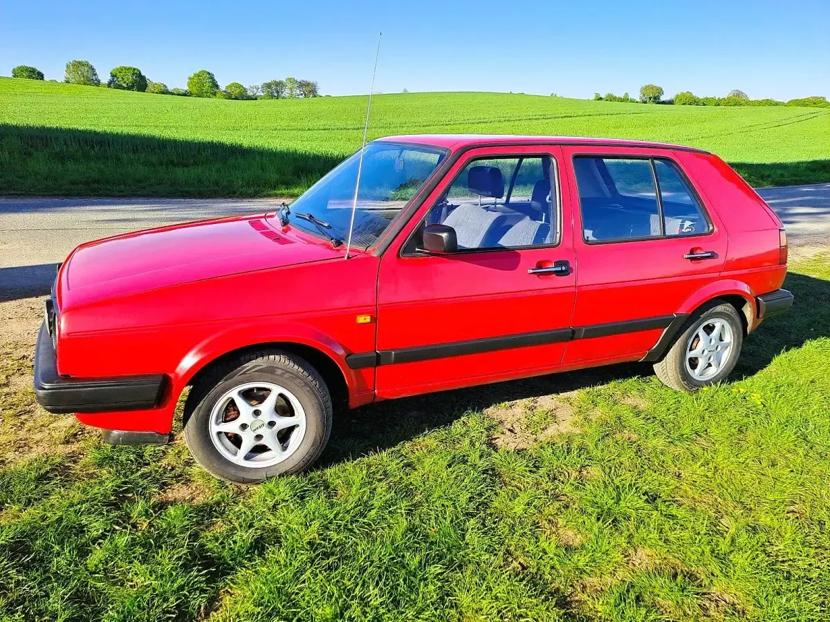 Gebraucht VW Golf II 55 PS (40 kW) 1990 Rot Kleinwagen