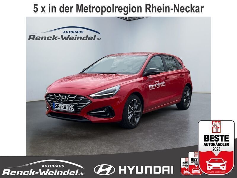 Schwarz Gebraucht 2023 Hyundai i30 GO! Kleinwagen | 22.989 € (Fairer Preis) - Bild 1/4