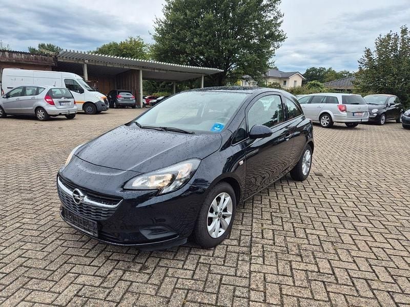 Blau Gebraucht 2017 Opel Corsa Kleinwagen | 4.950 € (Guter Preis) - Bild 1/4