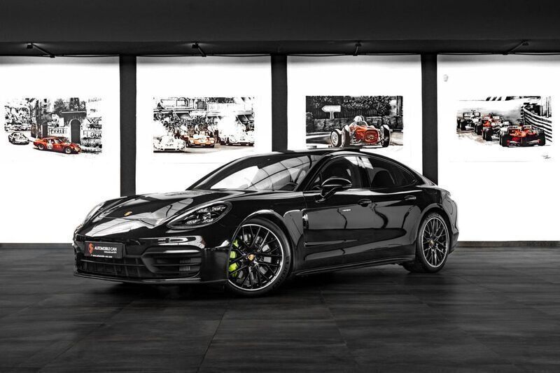 Tiefschwarz (metallic) Gebraucht 2021 Porsche Panamera 4S Limousine | 87.900 € (Guter Preis) - Bild 1/4