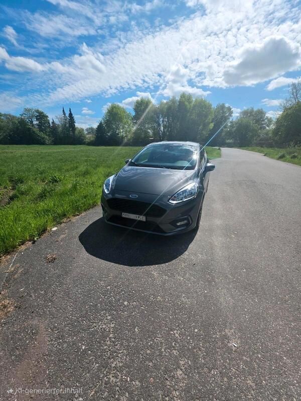 Grau Gebraucht 2019 Ford Fiesta ST-Line Kleinwagen | 7.900 € (Superpreis) - Bild 1/4