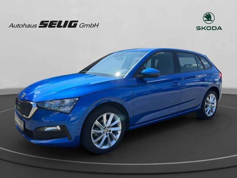 Blau Gebraucht 2019 Skoda Scala Style Kleinwagen | 18.890 € (Fairer Preis) - Bild 1/3