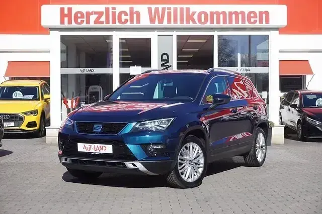 Używany Seat Ateca 4Drive 190 KM (139 kW) 2018 Niebieski SUV