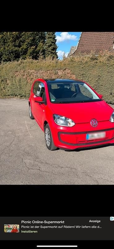 Gebraucht VW up! 60 PS (44 kW) 2014 Rot Kleinwagen