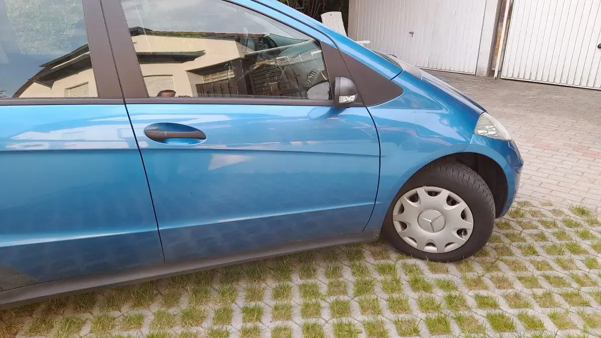 Gebraucht Mercedes A160 82 PS (60 kW) 2007 Blau Kleinwagen