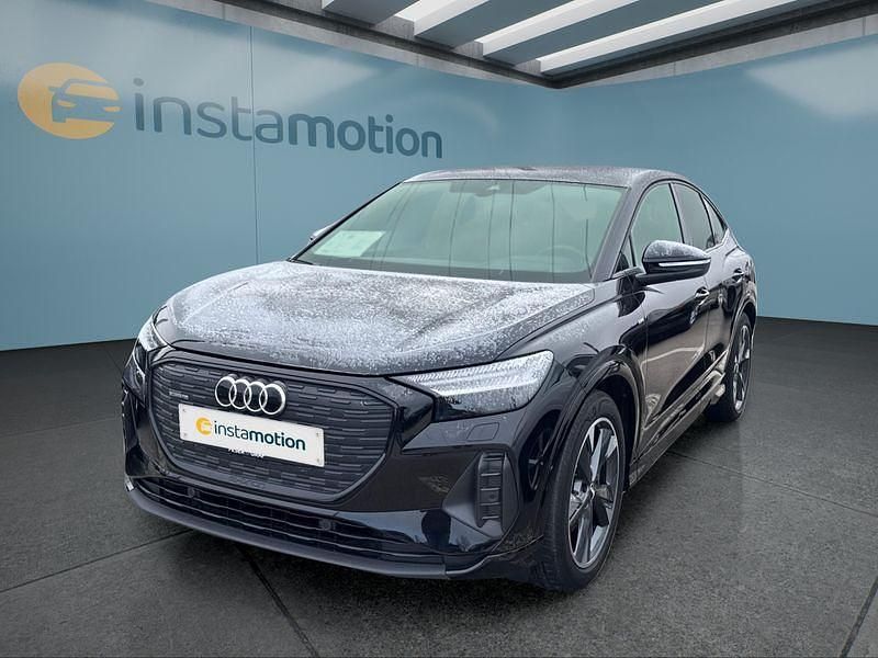 Schwarz Gebraucht 2021 Audi Q4 Sportback e-tron SUV | 32.649 € (Fairer Preis) - Bild 1/4