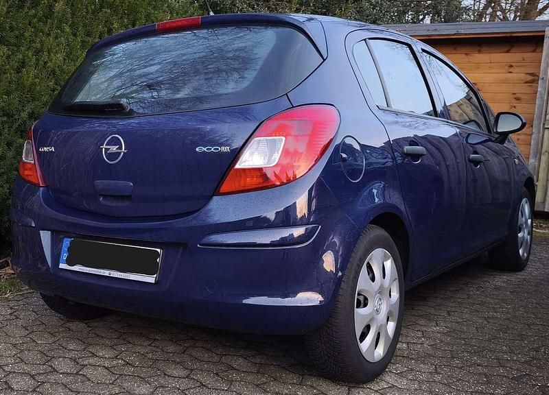 Gebraucht Opel Corsa Selection 69 PS (50 kW) 2010 Blau Kleinwagen