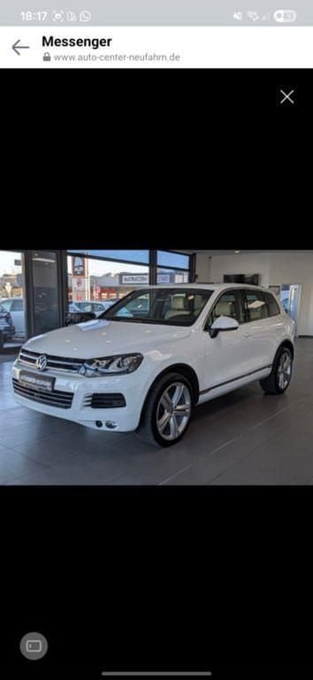 Weiß Gebraucht 2012 VW Touareg Exclusive SUV | 17.000 € (Fairer Preis) - Bild 1/4