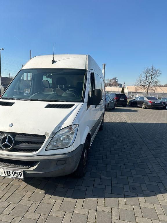 Weiß Gebraucht 2008 Mercedes Sprinter Van | 4.800 € (Superpreis) - Bild 1/4
