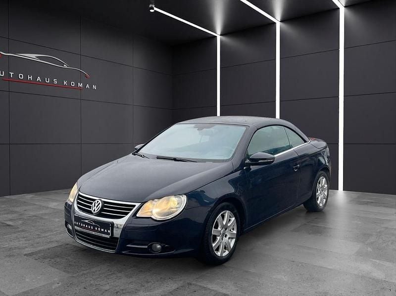 Blau Gebraucht 2008 VW Eos Sport Cabrio | 3.980 € (Fairer Preis) - Bild 1/4