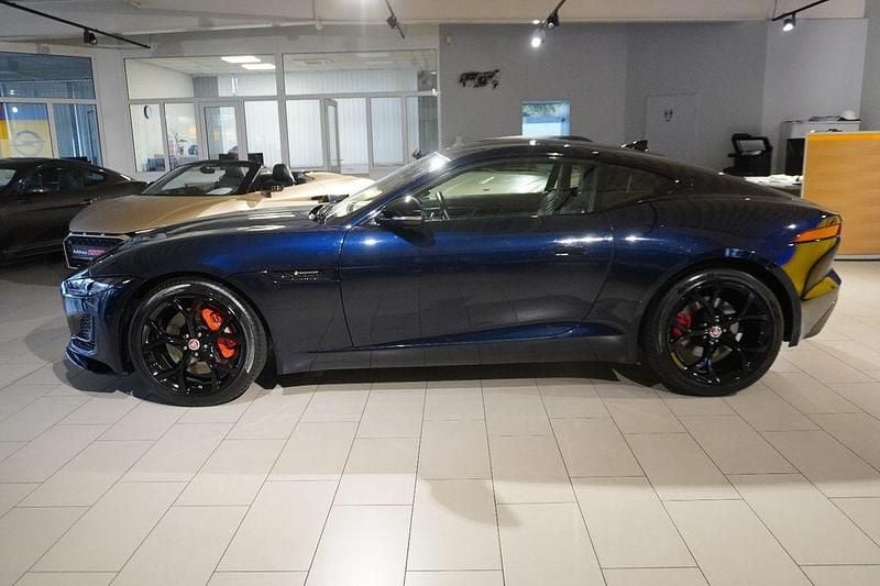Gebraucht Jaguar F-Type R-Dynamic 300 PS (220 kW) 2021 Blau Coupé