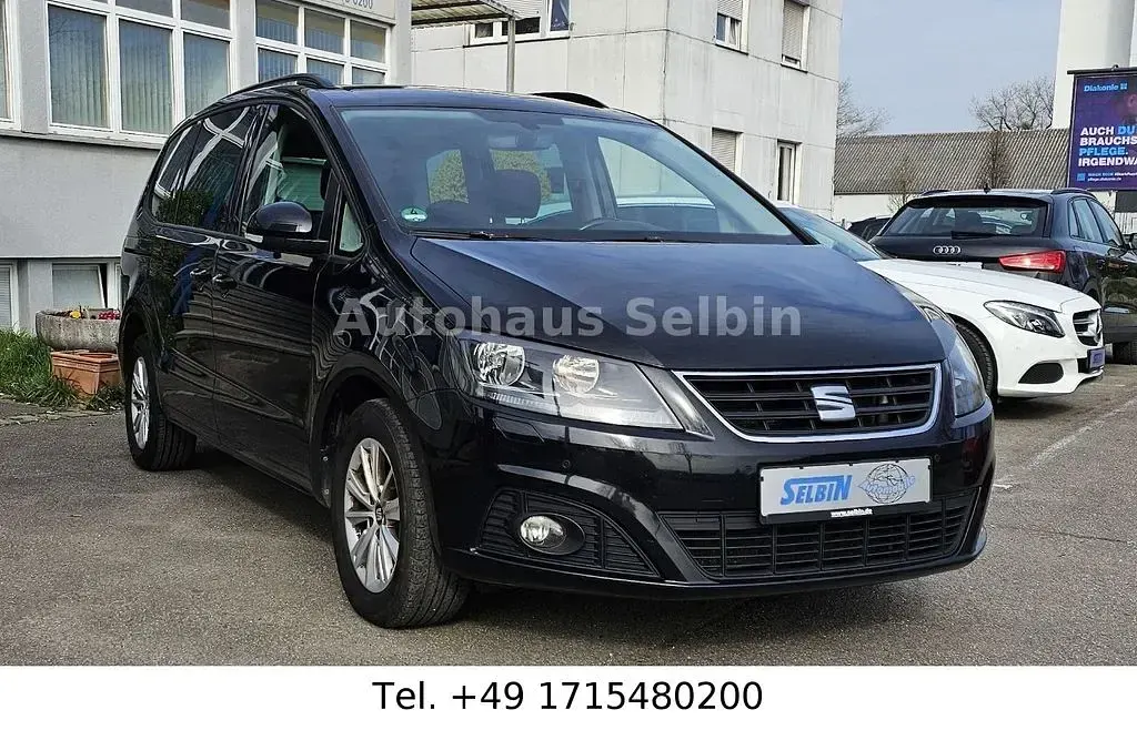 Second-hand Seat Alhambra Style 150 CP (110 kW) 2019 Negru Monovolum